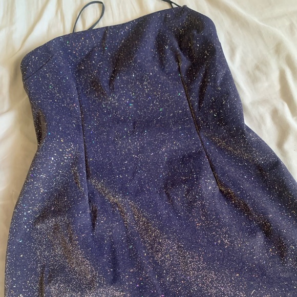 Urban outfitters sparkly blue dress - Picture 3 of 3